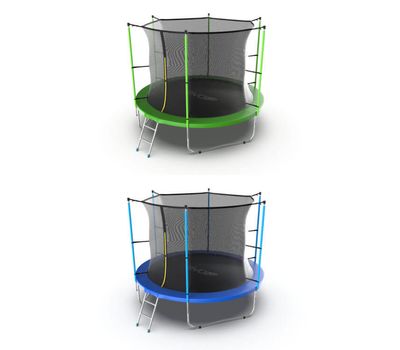  Батут Evo Jump Internal 10ft (Зеленый / Синий), фото 2 