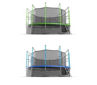  Батут Evo Jump Internal 16ft Lower Net (Зеленый / Синий), фото 5 