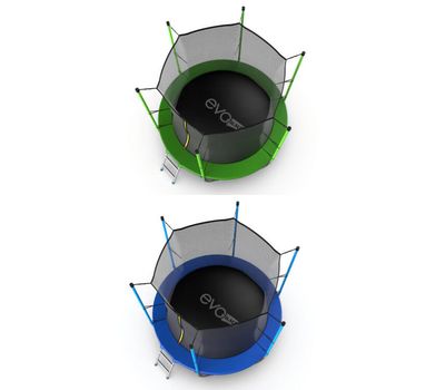  ​Батут Evo Jump Internal 8ft (Зеленый / Синий), фото 4 