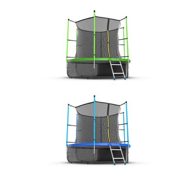  Батут Evo Jump Internal 8ft Lower Net (Зеленый / Синий), фото 3 