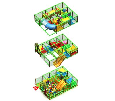  Детский игровой лабиринт 3-х этажный "Дубовый парк", фото 2 