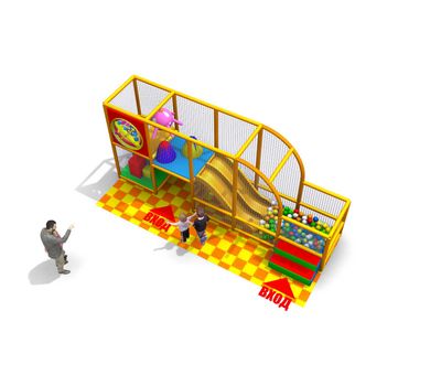  Детский игровой лабиринт "Оранжерея", фото 1 