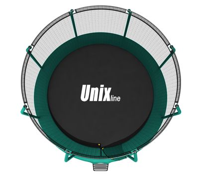  Батут Unix Line 8 ft Supreme (зеленый), фото 13 