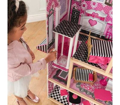  Кукольный домик с мебелью для Барби Kidkraft Белла, фото 4 