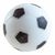  Мяч для футбола Weekend, текстурный пластик, D 36 мм (черно-белый), фото 2 