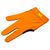  Перчатка бильярдная WB (черно-оранжевая), защита от скольжения, фото 1 