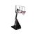  Баскетбольная мобильная стойка Spalding Portable 54 Acrylic, фото 2 